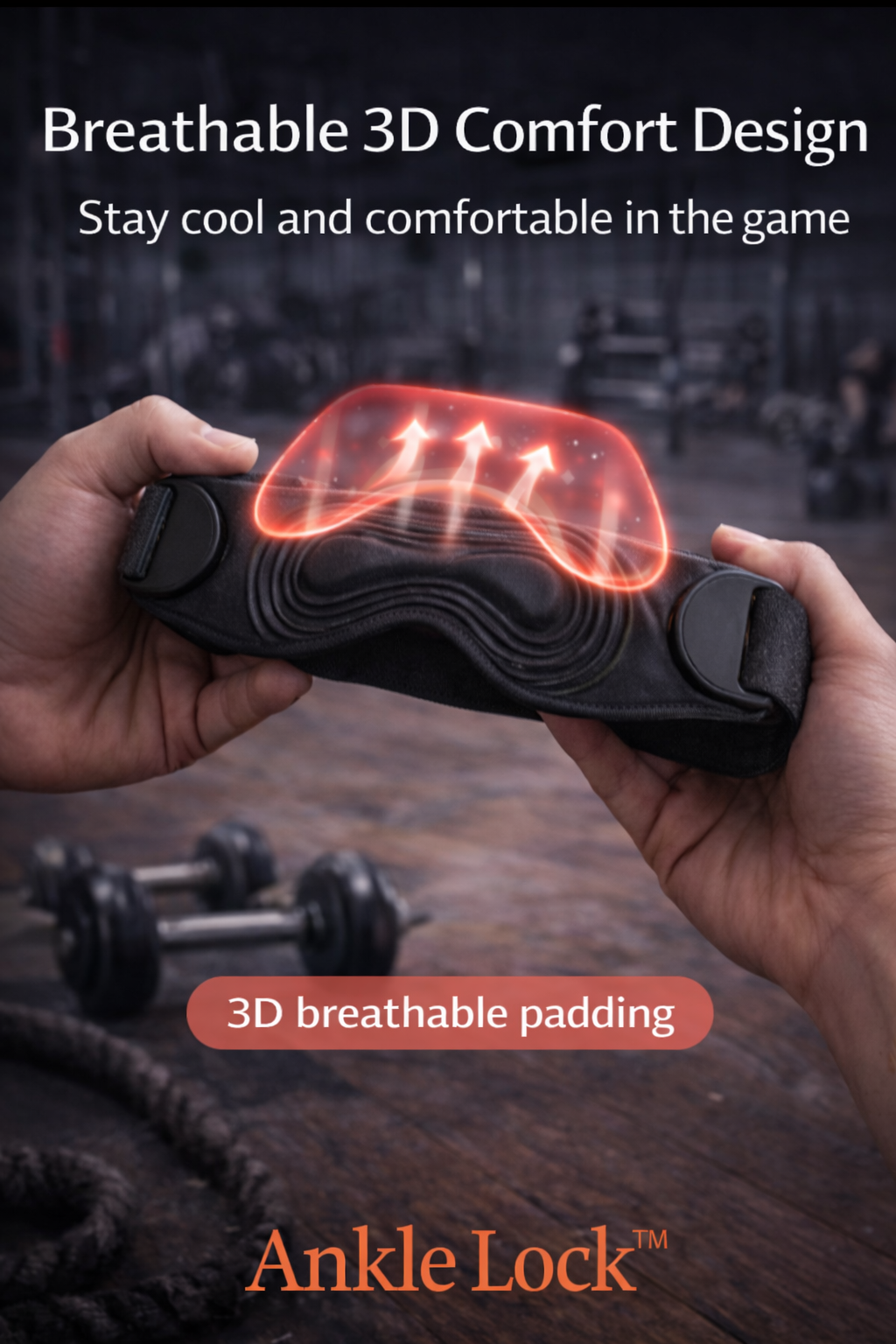 AnkleLock™- Knee Support Strap